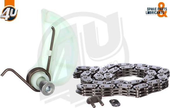 4U Autoparts 44096VV - Цепь, привод маслонасоса unicars.by