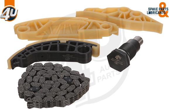 4U Autoparts 44071VV - Комплект цепи привода распредвала unicars.by