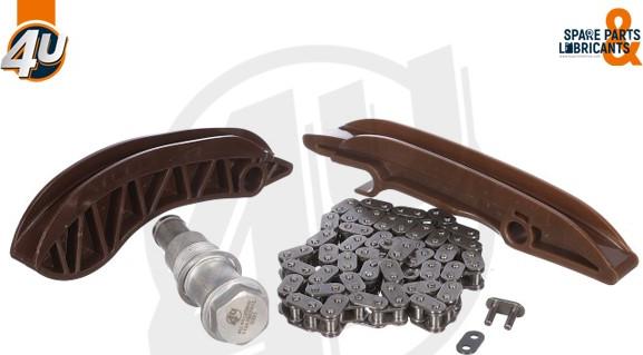 4U Autoparts 44125BW - Комплект цепи привода распредвала unicars.by