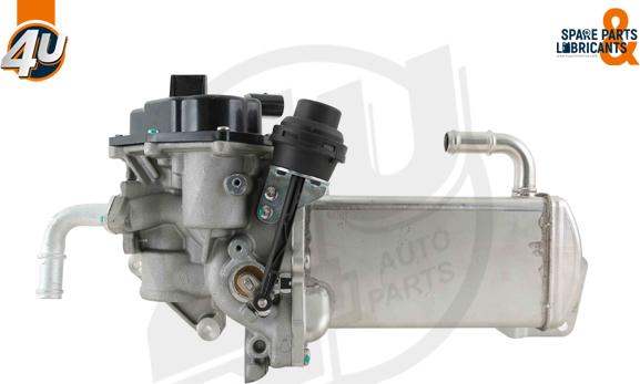 4U Autoparts 45851VV - Клапан возврата ОГ unicars.by