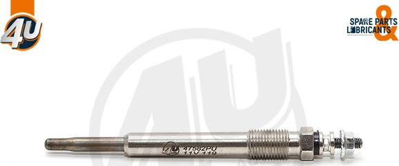 4U Autoparts 47582PU - Свеча накаливания unicars.by