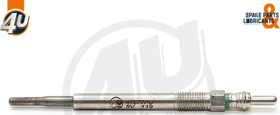 4U Autoparts 47577PU - Свеча накаливания unicars.by