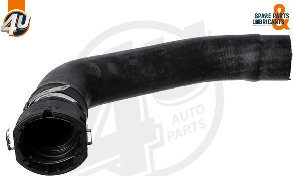 4U Autoparts 51481PU - Шланг радиатора unicars.by