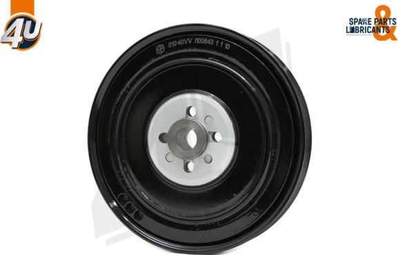 4U Autoparts 51040VV - Шкив коленчатого вала unicars.by