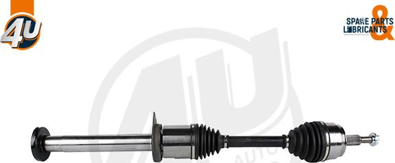 4U Autoparts 51147VV - Приводной вал unicars.by