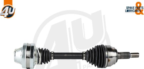 4U Autoparts 51123VV - Приводной вал unicars.by