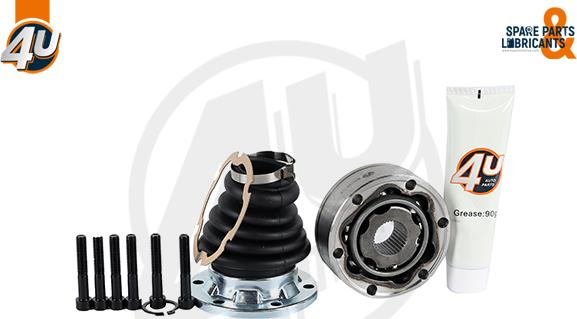 4U Autoparts 51172VV - Шарнирный комплект, ШРУС, приводной вал unicars.by