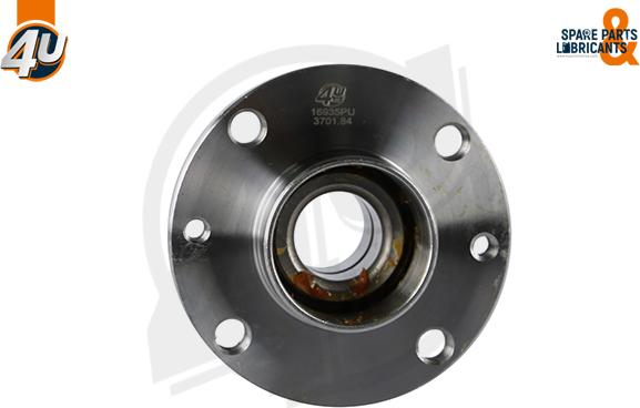 4U Autoparts 16935PU - Комплект подшипника ступицы колеса unicars.by