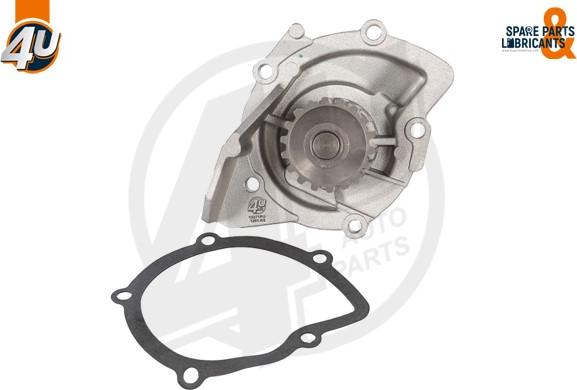 4U Autoparts 13271PU - Водяной насос unicars.by