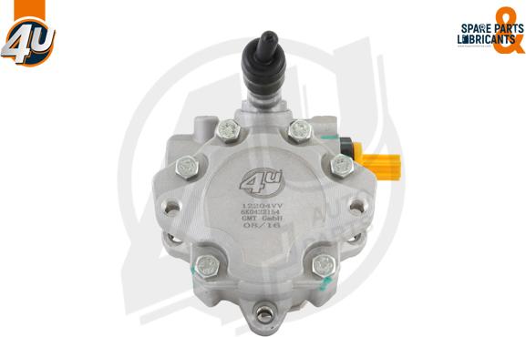 4U Autoparts 12204VV - Гидравлический насос, рулевое управление, ГУР unicars.by