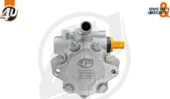 4U Autoparts 12201VV - Гидравлический насос, рулевое управление, ГУР unicars.by