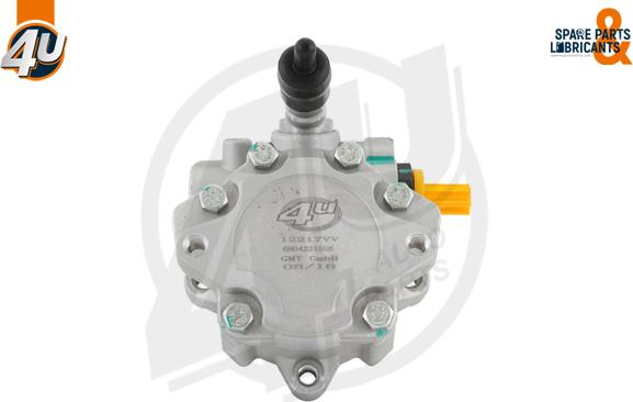 4U Autoparts 12217VV - Гидравлический насос, рулевое управление, ГУР unicars.by