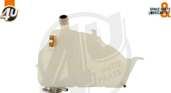 4U Autoparts 12701MR - Компенсационный бак, охлаждающая жидкость unicars.by