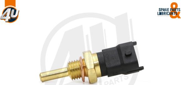 4U Autoparts 17686VO - Датчик, температура охлаждающей жидкости unicars.by