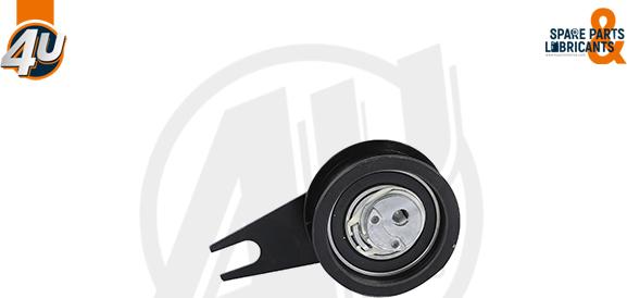 4U Autoparts 34452VV - Натяжной ролик, зубчатый ремень ГРМ unicars.by