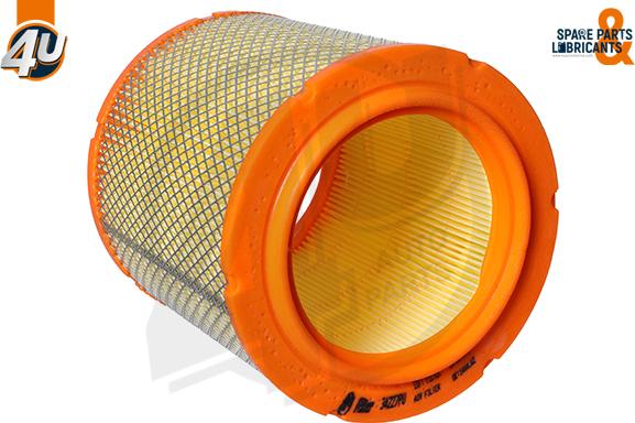 4U Autoparts 34227PU - Воздушный фильтр, двигатель unicars.by