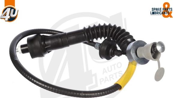 4U Autoparts 38282PU - Трос, управление сцеплением unicars.by