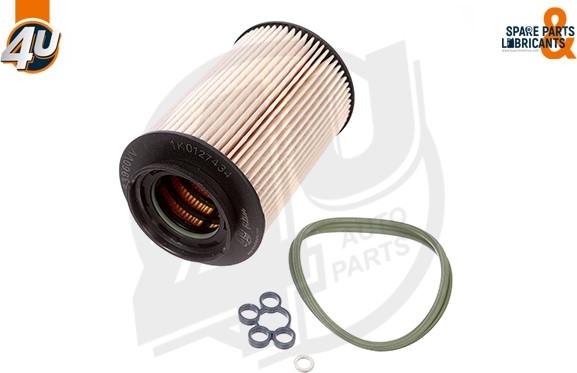 4U Autoparts 33960VV - Топливный фильтр unicars.by