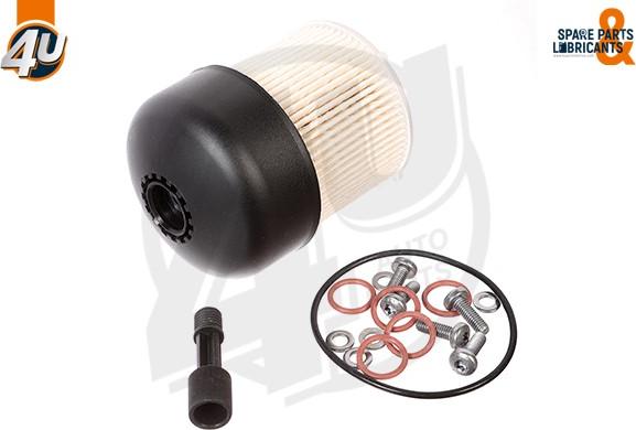 4U Autoparts 33337MR - Топливный фильтр unicars.by