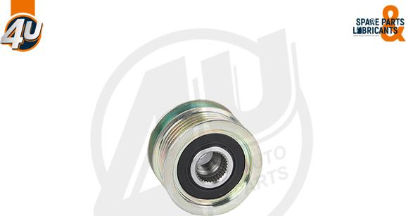 4U Autoparts 32608VV - Шкив генератора, муфта unicars.by