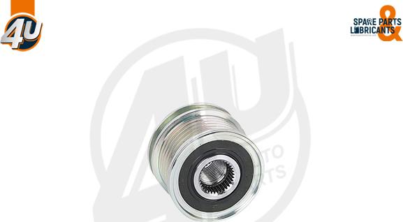 4U Autoparts 32611VV - Шкив генератора, муфта unicars.by