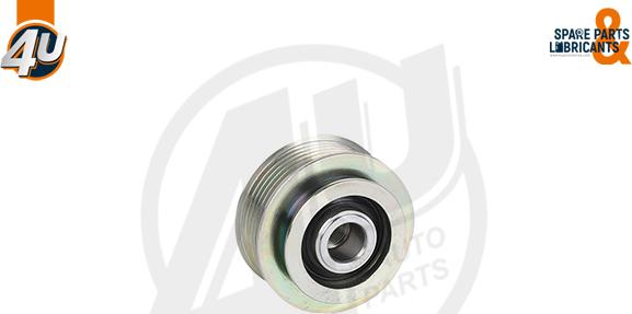 4U Autoparts 32618VV - Шкив генератора, муфта unicars.by