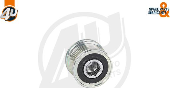 4U Autoparts 32320MI - Шкив генератора, муфта unicars.by