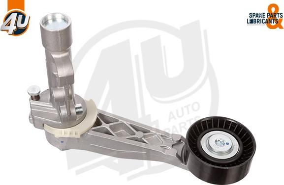 4U Autoparts 72507PU - Натяжитель, поликлиновый ремень unicars.by