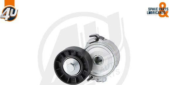 4U Autoparts 72510PU - Натяжитель, поликлиновый ремень unicars.by