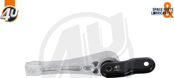 4U Autoparts 72356VV - Подушка, опора, подвеска двигателя unicars.by