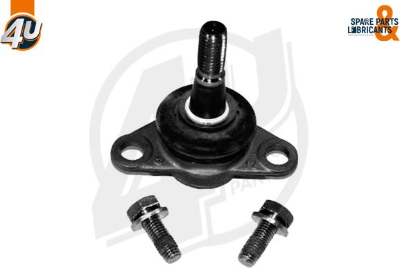 4U Autoparts B91696 - Шаровая опора, несущий / направляющий шарнир unicars.by