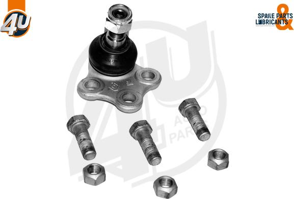 4U Autoparts B09786 - Шаровая опора, несущий / направляющий шарнир unicars.by