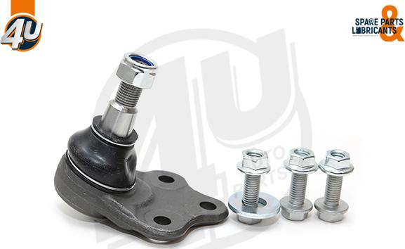 4U Autoparts B10667 - Шаровая опора, несущий / направляющий шарнир unicars.by