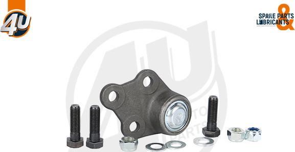 4U Autoparts B38106 - Шаровая опора, несущий / направляющий шарнир unicars.by