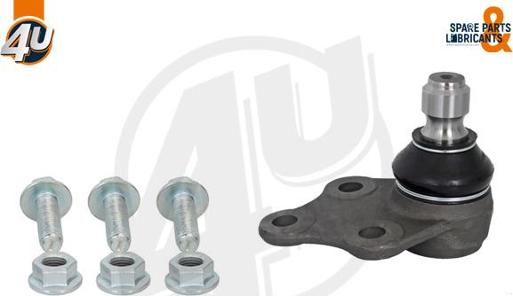 4U Autoparts B32671 - Шаровая опора, несущий / направляющий шарнир unicars.by