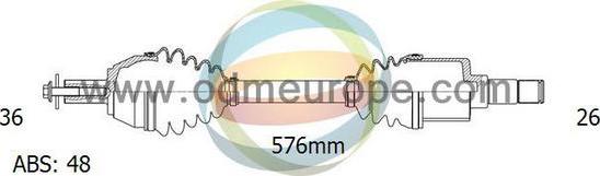 4X4 ESTANFI EST-18-151171 - Приводной вал unicars.by