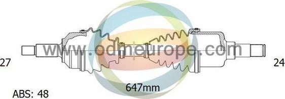 4X4 ESTANFI EST-18-161101 - Приводной вал unicars.by