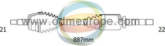 4X4 ESTANFI EST-18-162420 - Приводной вал unicars.by