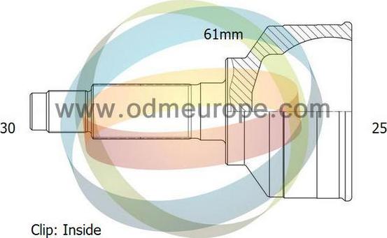 4X4 ESTANFI EST-12-090285 - Шарнирный комплект, ШРУС, приводной вал unicars.by