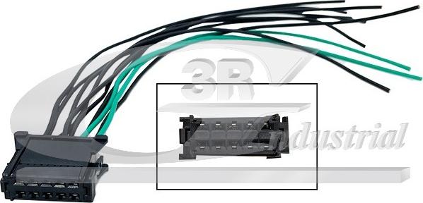3RG 30601 - Ремкомплект кабеля, тепловентилятор салона (сист.подогр.дв.) unicars.by