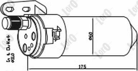 ABAKUS 042-021-0003 - Осушитель, кондиционер unicars.by