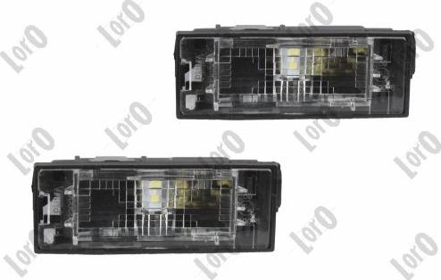 ABAKUS 042-22-905LED - Фонарь освещения номерного знака unicars.by