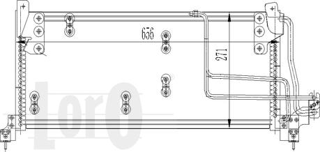 ABAKUS 037-016-0004 - Конденсатор кондиционера unicars.by