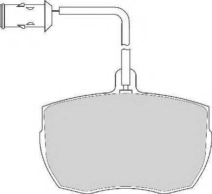 ABEX AVR131 - Тормозные колодки, дисковые, комплект unicars.by