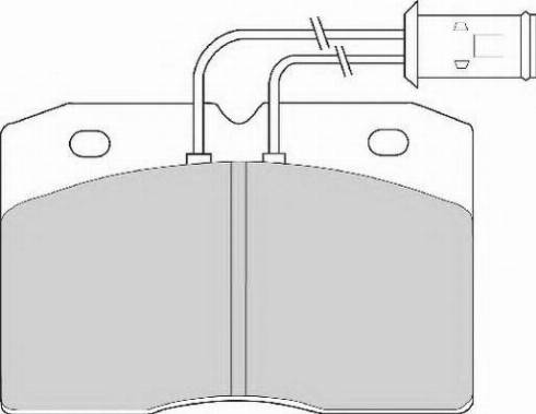 ABEX AVR127 - Тормозные колодки, дисковые, комплект unicars.by