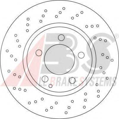 A.B.S. 17111 OE - Тормозной диск unicars.by