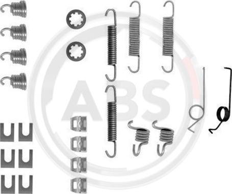 A.B.S. 0519Q - Комплектующие, барабанный тормозной механизм unicars.by