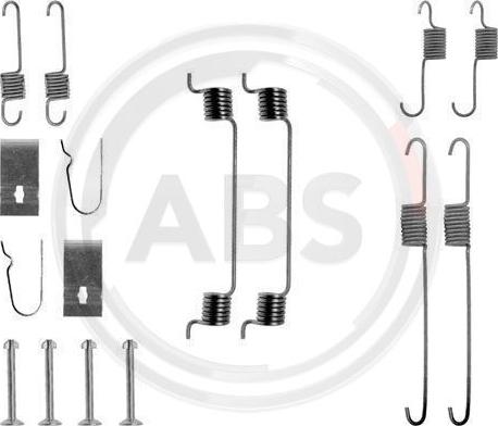 A.B.S. 0699Q - Комплектующие, барабанный тормозной механизм unicars.by