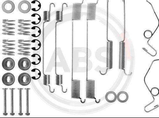 A.B.S. 0642Q - Комплектующие, барабанный тормозной механизм unicars.by