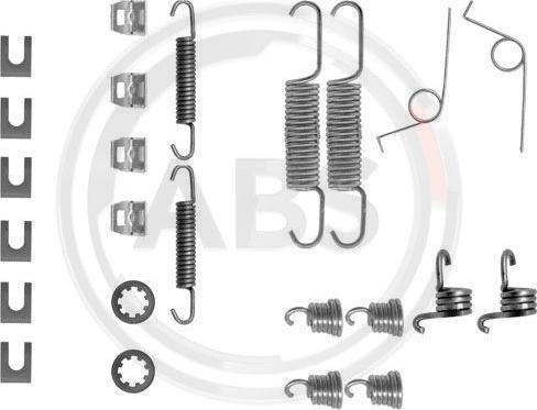 A.B.S. 0611Q - Комплектующие, барабанный тормозной механизм unicars.by